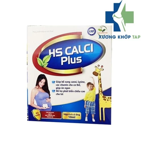 HS Calci Plus Herbitech - Bổ sung canxi cho cơ thể