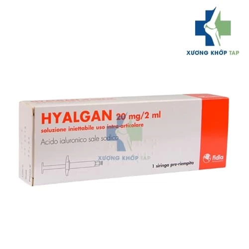 Hyalgan - Natri hyaluronate 20mg/2ml Fidia Farma
