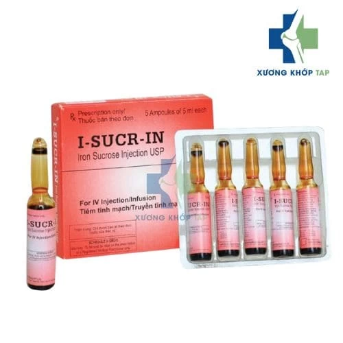 I-Sucr-in - Sắt tiêm 100mg/5ml Samrudh Pharma