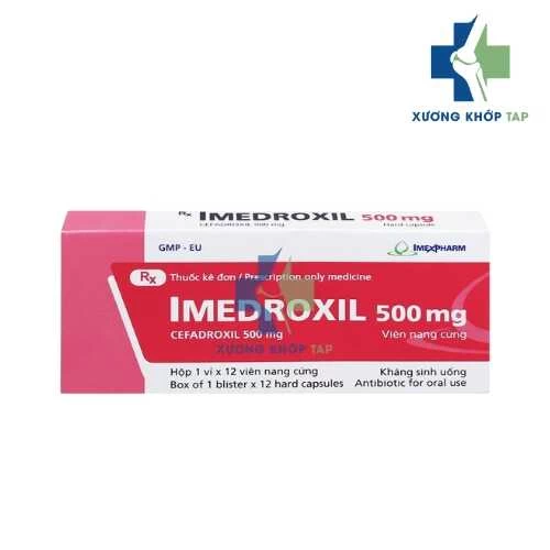 Imedroxil 500mg - Cefadroxil Imexpharm