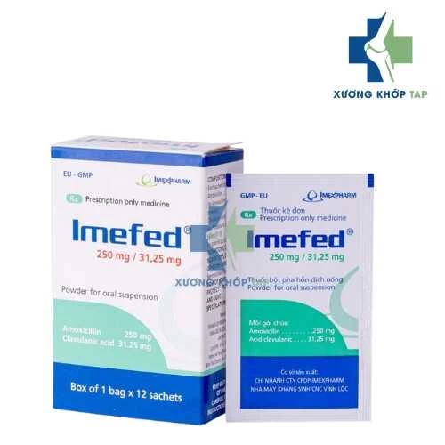 Imefed 250mg/31,25mg Imexpharm