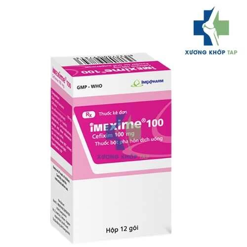 Imexime 100 - Cefixim 100mg Imexpharm