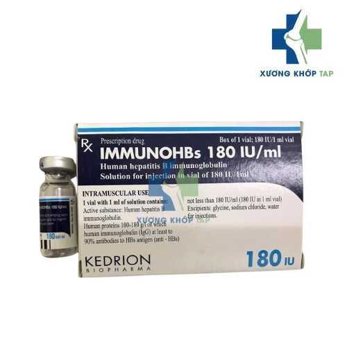 Immunohbs 180IU/ml Kedrion