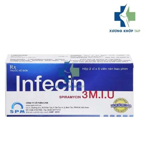 Infecin 3 M.I.U - Spiramycin SPM