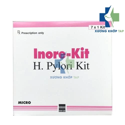 Inore-Kit - Lansoprazol + Tinidazol + Clarithromycin Micro Labs