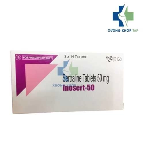 Inosert-50 - Sertraline 50mg Ipca Laboratories