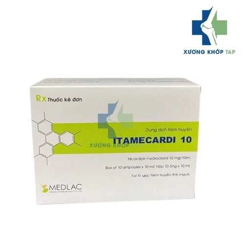 Itamecardi 10 - Nicardipin Medlac Pharma Italy