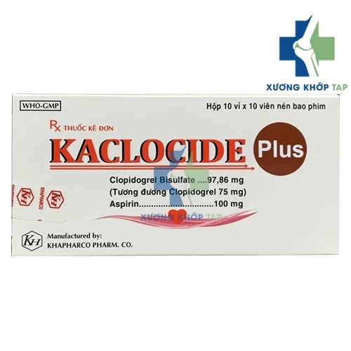 Kaclocide Plus - Phòng ngừa tai biến xơ vữa huyết khối