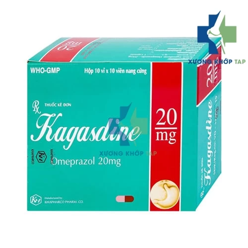 Kagasdine 20mg - Omeprazol 20mg Khapharco