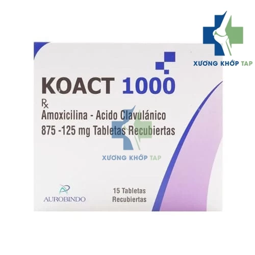 Koact 1000 - Thuốc điều trị nhiễm khuẩn của Ấn Độ