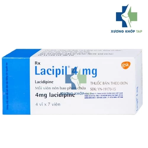 Lacipil 4mg - Lacidipine GSK