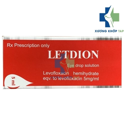 Letdion 5ml - Thuốc nhỏ mắt của Romania