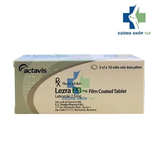 Lezra 2,5mg - Letrozole Actavis