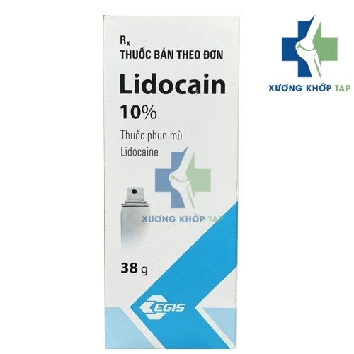 Lidocain 10% - Lidocain 3,8g Egis