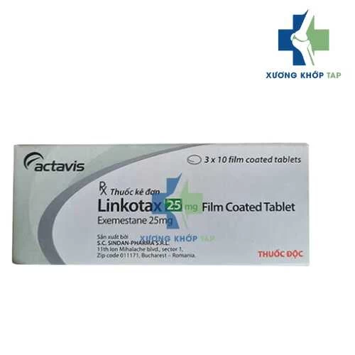 Linkotax 25mg - Exemestan S.C. Sindan-Pharma