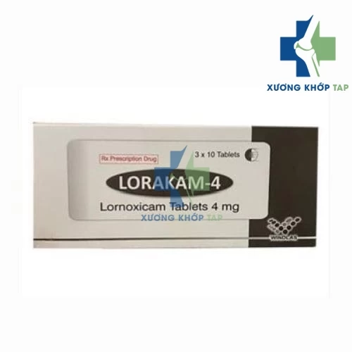 Lorakam-4 - Thuốc hỗ trợ giảm đau tạm thời