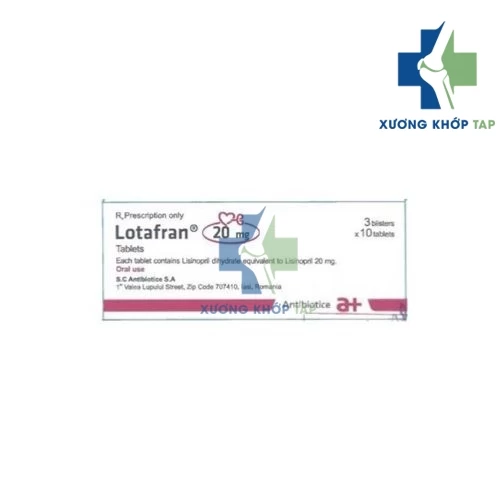 Lotafran - Thuốc điều trị tăng huyết áp