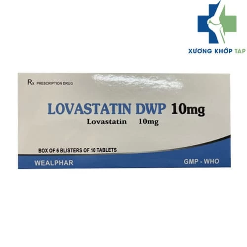 Lovastatin DWP 10mg - Điều trị tăng cholesterol máu