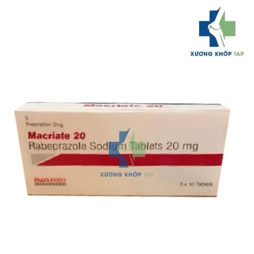 Macriate 20 - Rabeprazole 20mg Macleods Pharma