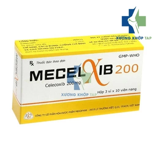 Mecelxib 200 - Thuốc điều trị viêm xương khớp của Mekophar