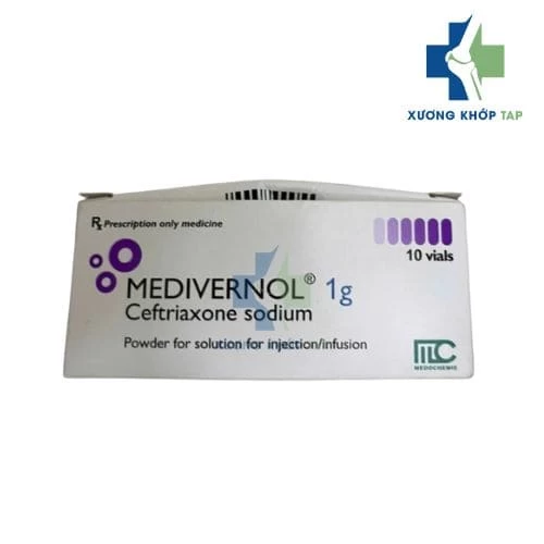 Medivernol 1g - Ceftriaxone Medochemie