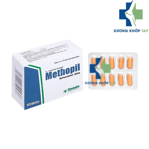 Methopil 500mg - Thuốc điều trị đau lưng do cứng cơ