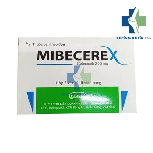 Mibecerex 200mg - Thuốc điều trị bệnh thoái hóa khớp