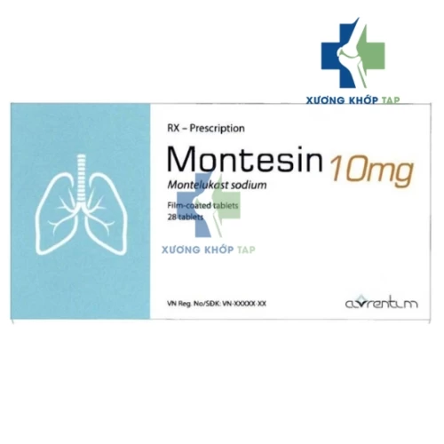 Montesin 10mg - Thuốc dự phòng và điều trị bệnh lý hen phế quản