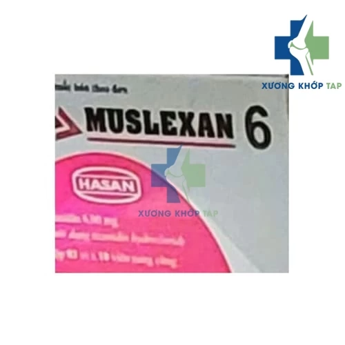 Muslexan 6 - Thuốc điều trị co cơ gây đau của Hasan