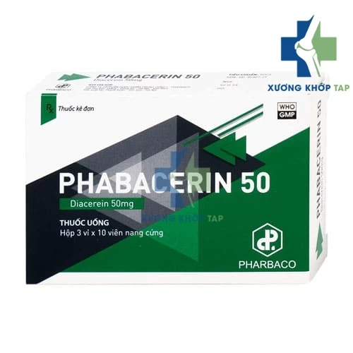 Phabacerin 50 - Thuốc điều trị thoái hóa khớp