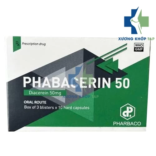 Phabacerin 50 - Thuốc điều trị thoái hóa khớp