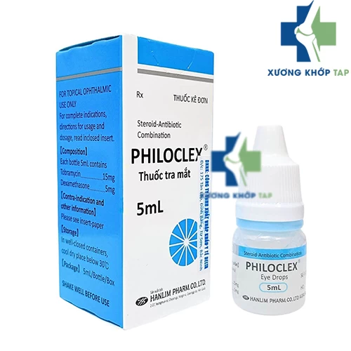 Philoclex 5ml - Thuốc nhỏ điều trị viêm mắt của Hàn Quốc