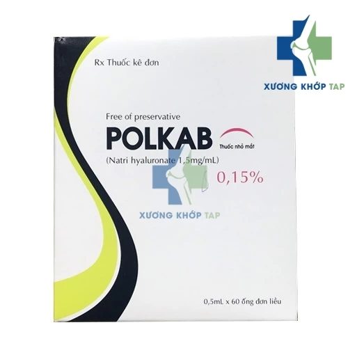 Polkab - Thuốc hỗ trợ điều trị triệu chứng khô mắt