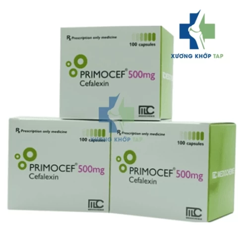 Primocef 500mg - Điều trị nhiễm khuẩn ở xương khớp