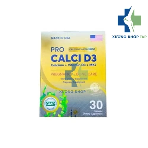 Pro Calci D3 - Hỗ trợ bổ sung canxi và vitamin D3