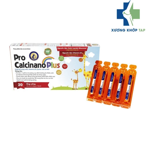 Pro Calcinano Plus - Giúp bổ sung vitamin D3 và canxi cho cơ thể