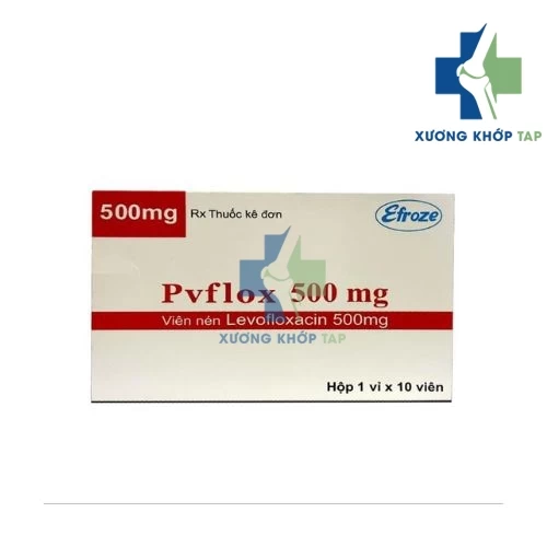 PVFLOX 500mg - Thuốc điều trị nhiễm khuẩn đường tiết niệu