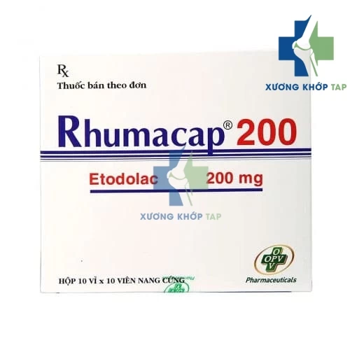 Rhumacap 200mg - Thuốc điều trị viêm khớp dạng thấp