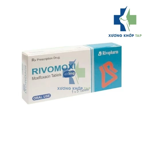 Rivomoxi 400mg - Điều trị viêm xoang cấp tính do vi khuẩn