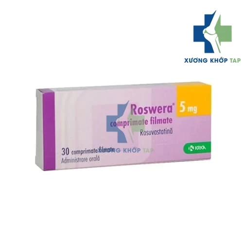 Roswera 5mg - Thuốc điều trị tăng cholesterol máu