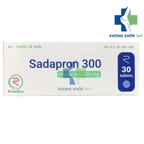 Sadapron 300 - Thuốc điều trị bệnh gout