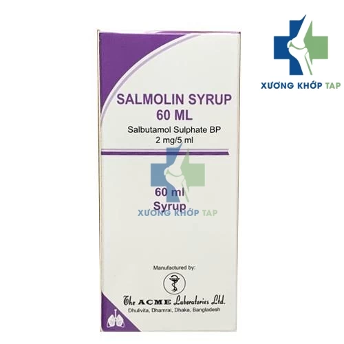 Salmolin Syrup - Thuốc điều trị hen, co thắt phế quản