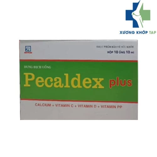 Pecaldex Plus - Hỗ trợ bổ sung calci cho trẻ em chậm lớn