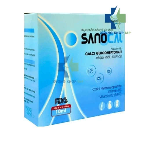 Sanocal - Bổ sung vitamin D3 và canxi cho cơ thể