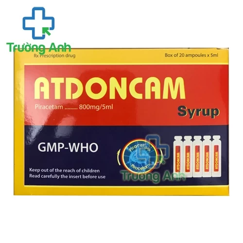 Atdoncam Syrup 800mg/5ml - Piracetam 800mg Hadiphar