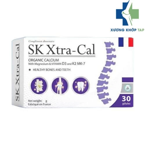 SK Xtra-Cal - Giúp bổ sung vitamin D3, K2 và canxi cho cơ thể