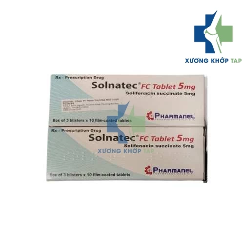 Solnatec FC Tablet 5mg - Điều trị triệu chứng tiểu không tự chủ