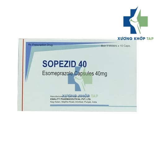 Sopezid 40 - Ðiều trị và dự phòng tái phát loét dạ dày