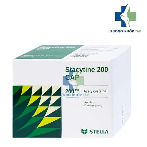 Stacytine 200 CAP - Acetylcystein 200mg Stella