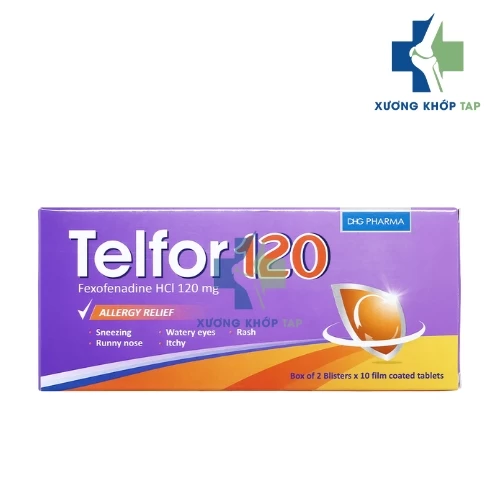 Telfor 120 - Fexofenadin HCl 120mg DHG